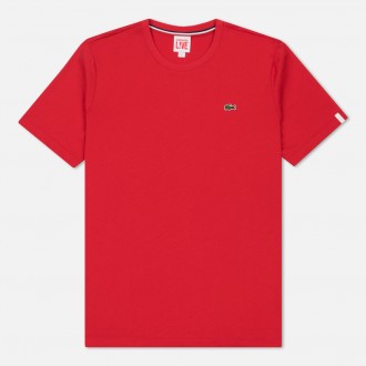 TEE SHIRT LACOSTE ROUGE...