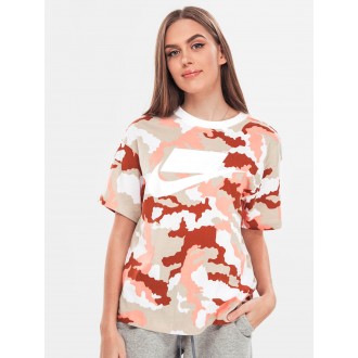 T-shirt Nike militaire rose